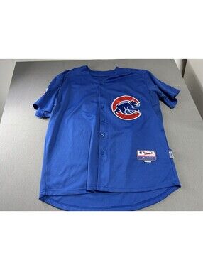 Chicago Cubs Contreras Majestic cool base  baseball jersey #17 Bryant Sz 48
